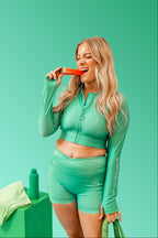 FEARLESS Cropped Rashie Top
