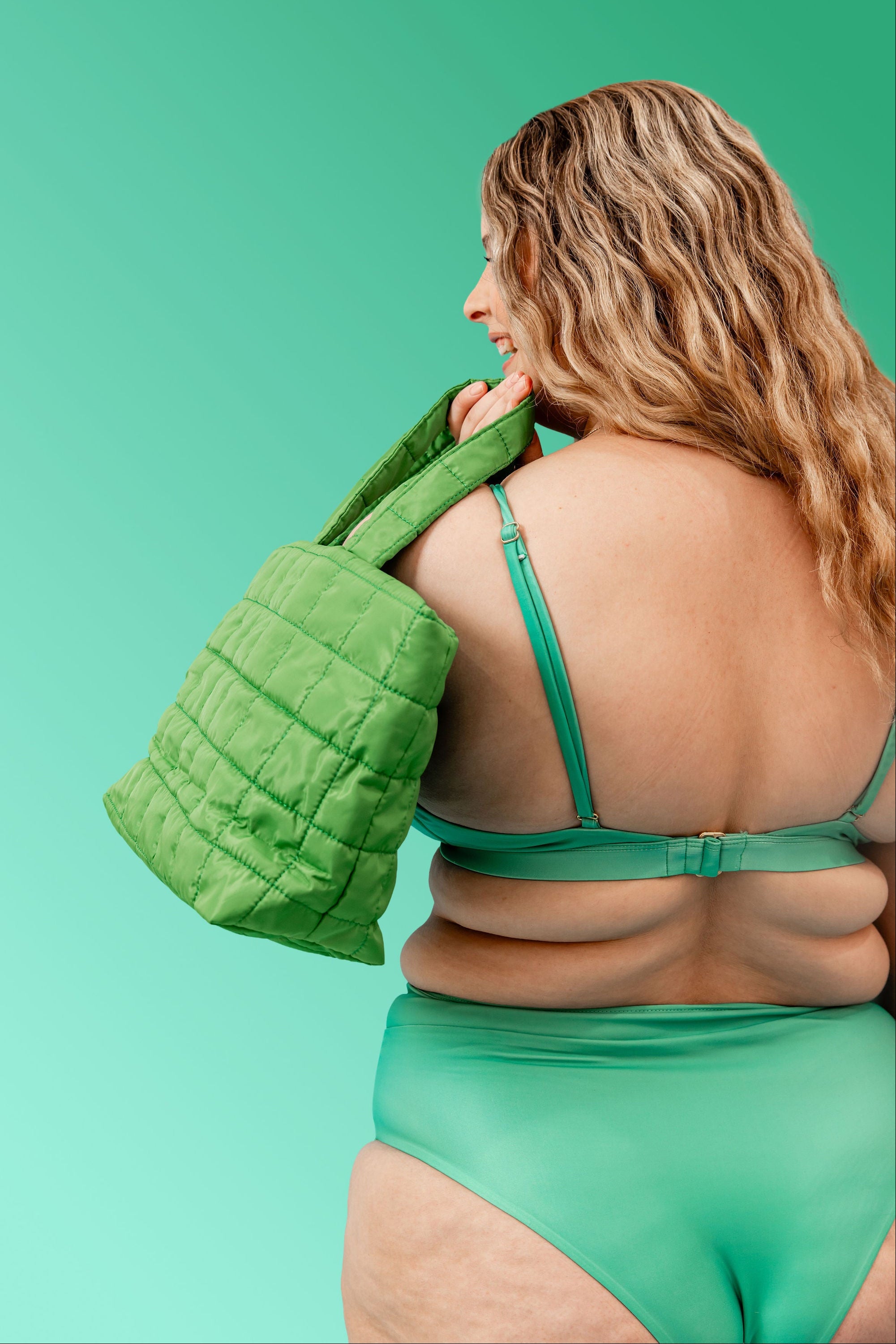 DARE Peekaboo Plunge Bikini Top